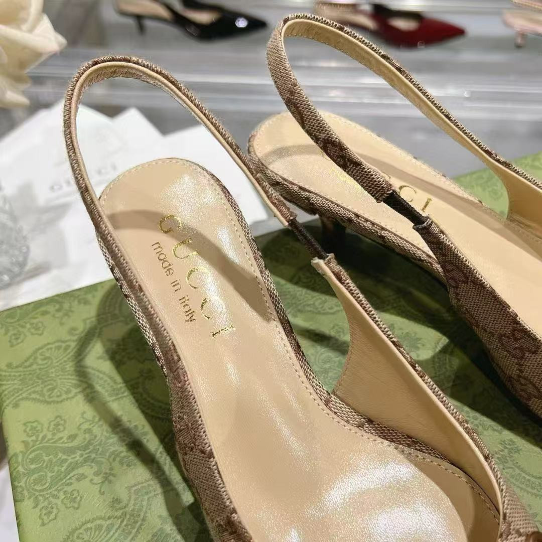 UA Gvc*1 HORSEBIT SLINGBACK PUMP LOW HEEL