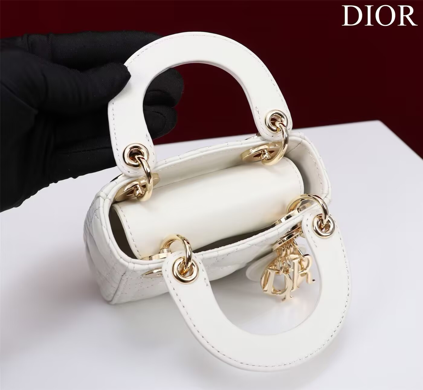 Dior Micro Lady Bag 12x10x5cm