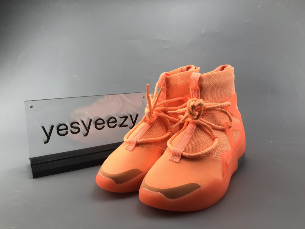 UA NIKE AIR FEAR OF GOD 1 "ORANGE PULSE"