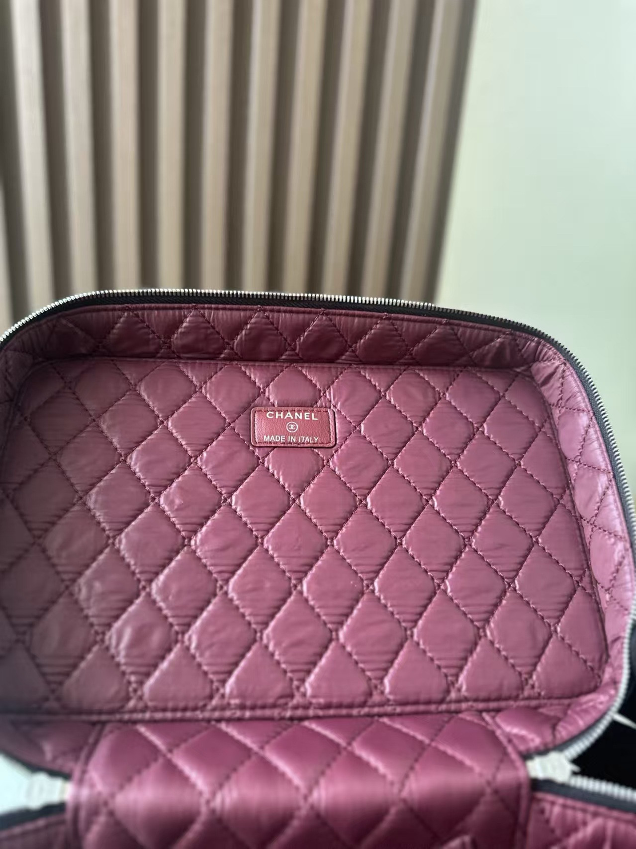 Ch**el Quilted Vanity Case Bags 25x16x18cm