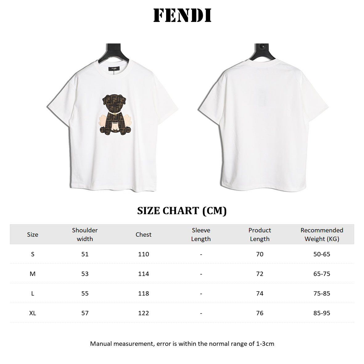 Fendi Short-sleeved T-shirt