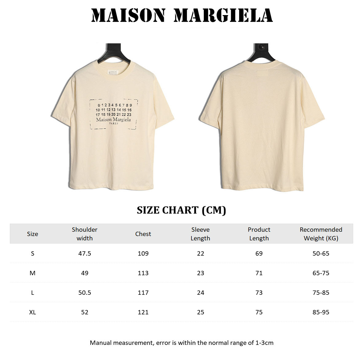 Maison Margiela 26SS Short-sleeved T-shirt
