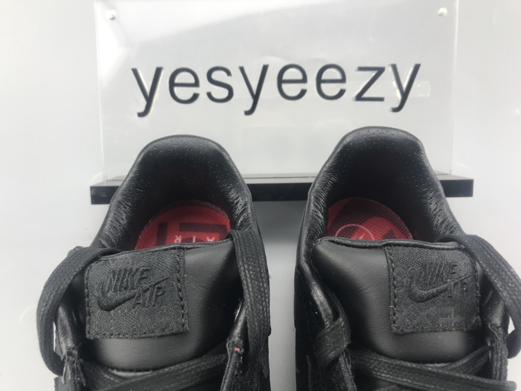 UA NIKE FRAGMENT DESIGN X CLOT X AIR FORCE 1 "BLACK SILK"