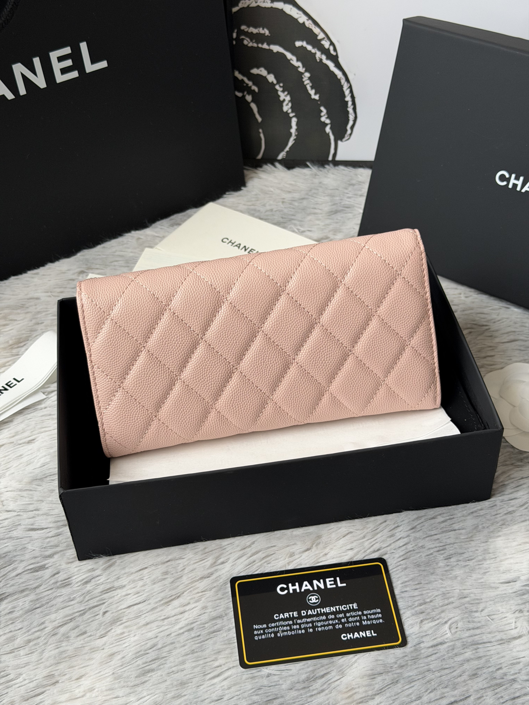 Ch**el wallet 80758 10x19x3cm