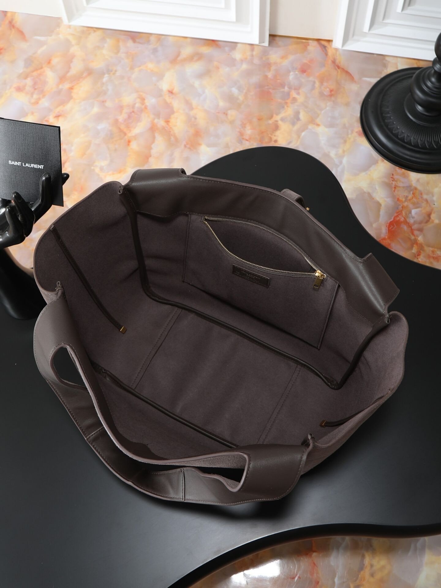 Y51 le 5 à 7 bea in suede 50×28×18cm