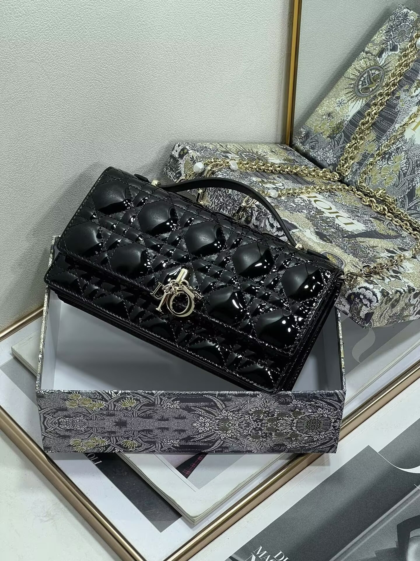 MISS D10r MINI HANDBAG 21x11.5x4.5cm