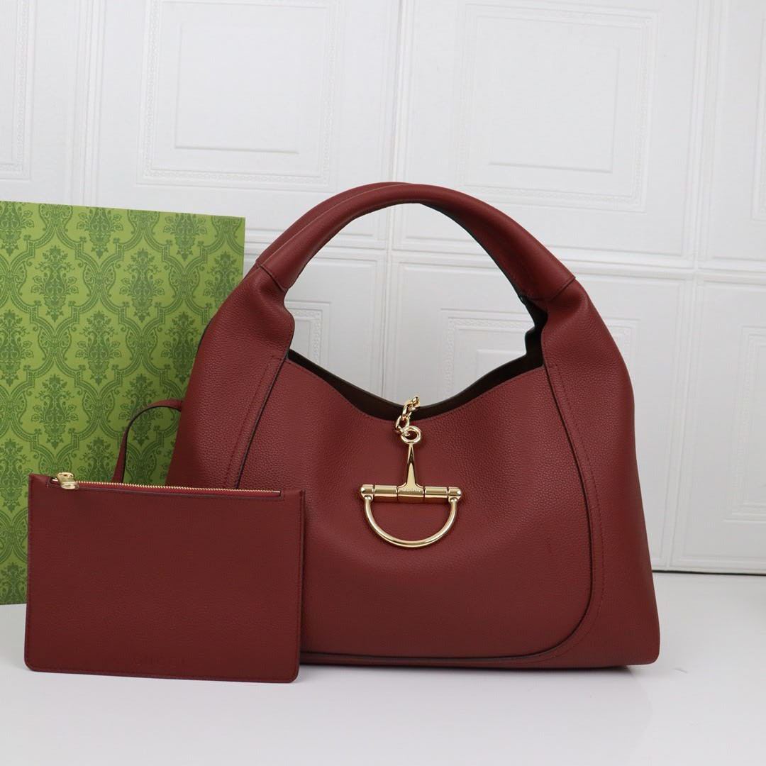 Gvc*1 Softbit Maxi Shoulder Bag Leather 46x26x16cm