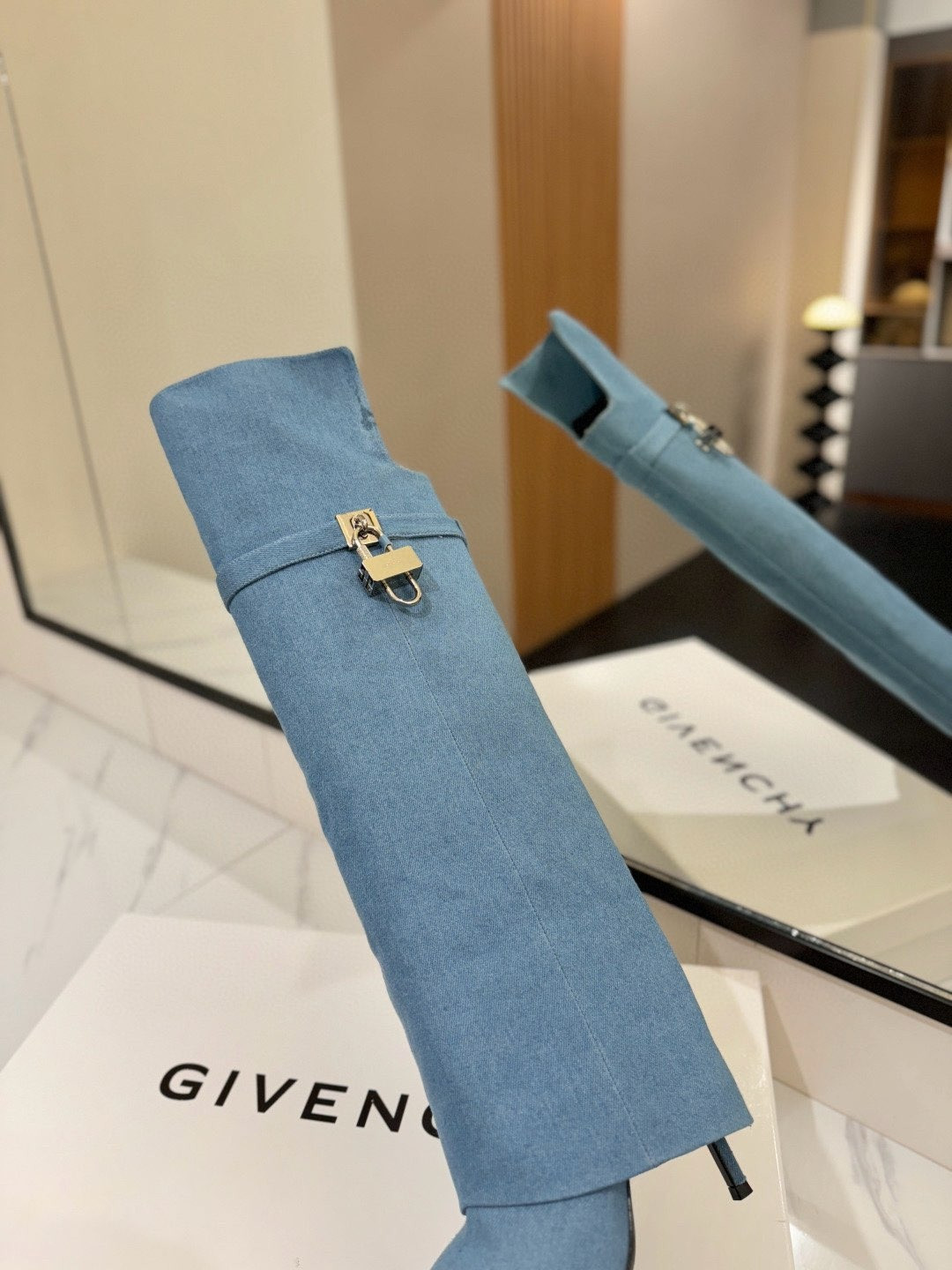 UA Givenchy Shark Lock Boots