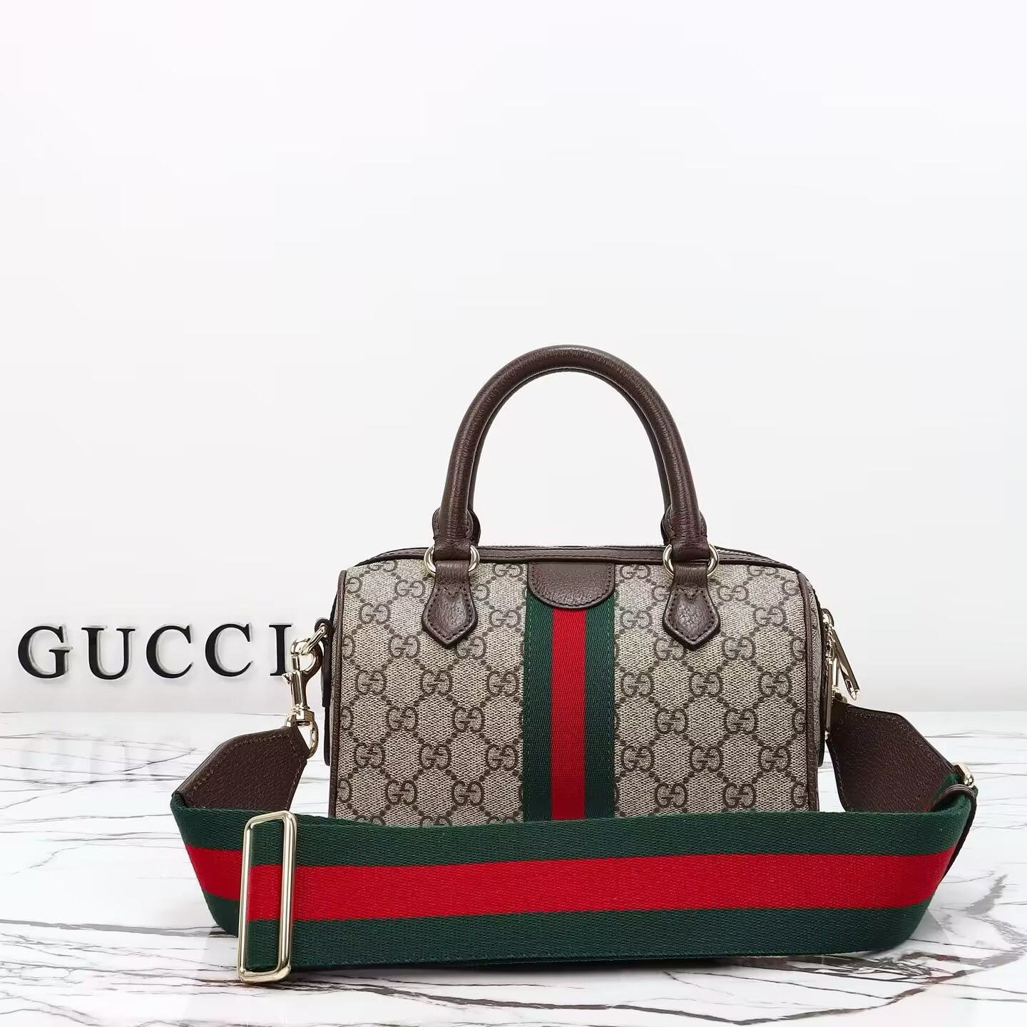 Gucci Ophidia Small Boston Bag 21x13x11cm
