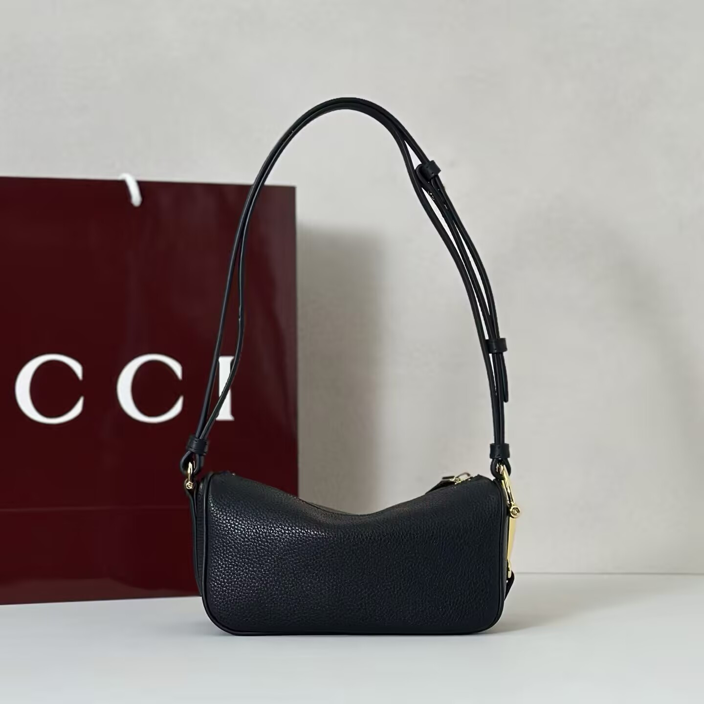 Gucci Half Horsebit Mini Bag 19.5x10x8cm