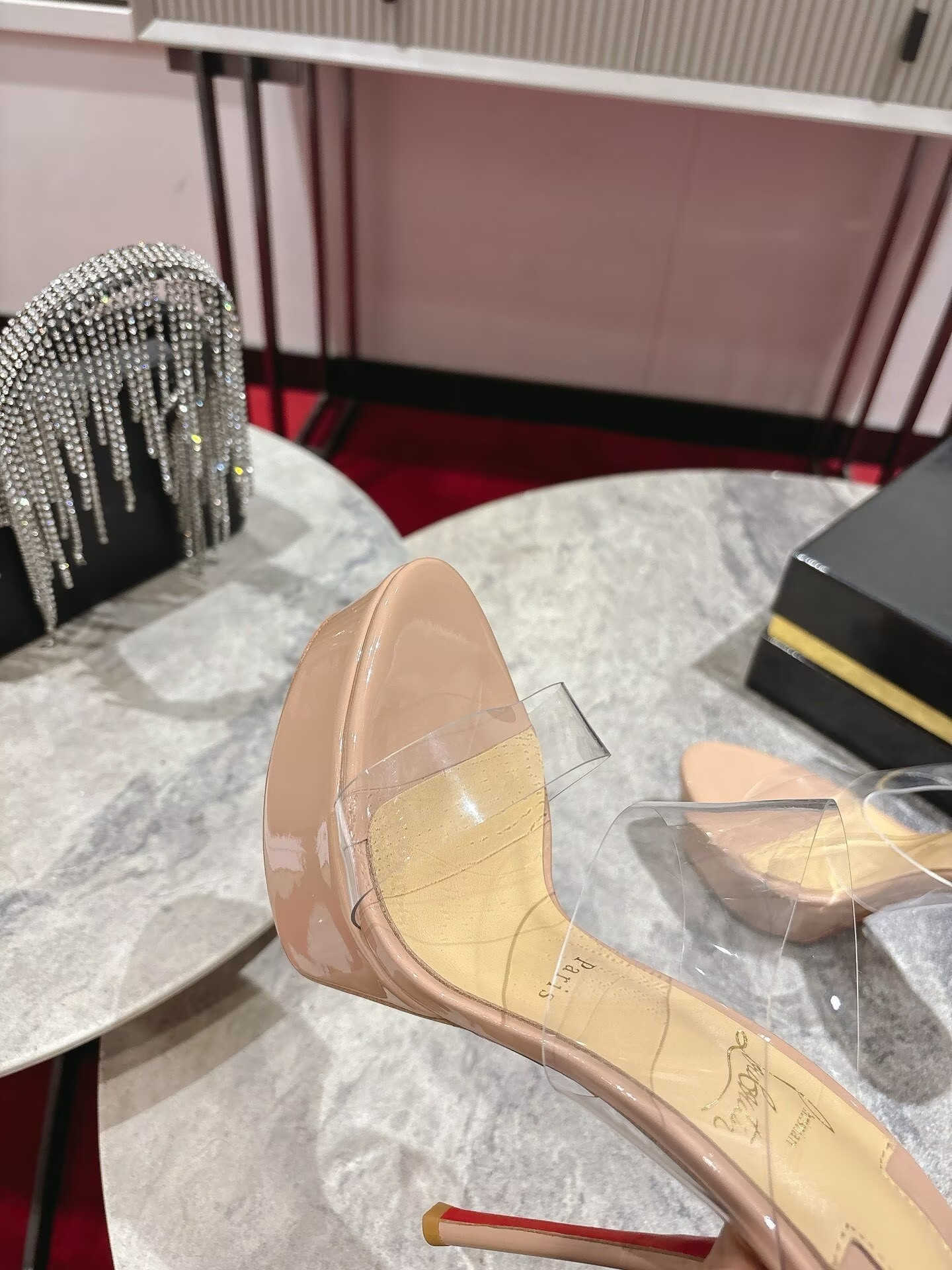 UA Christian Louboutin Just Nothing Alta 12.5cm Heel