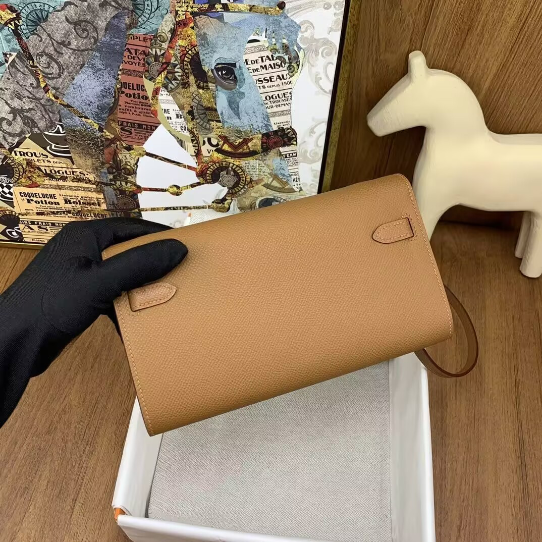H**me5 Kelly Classique To Go wallet