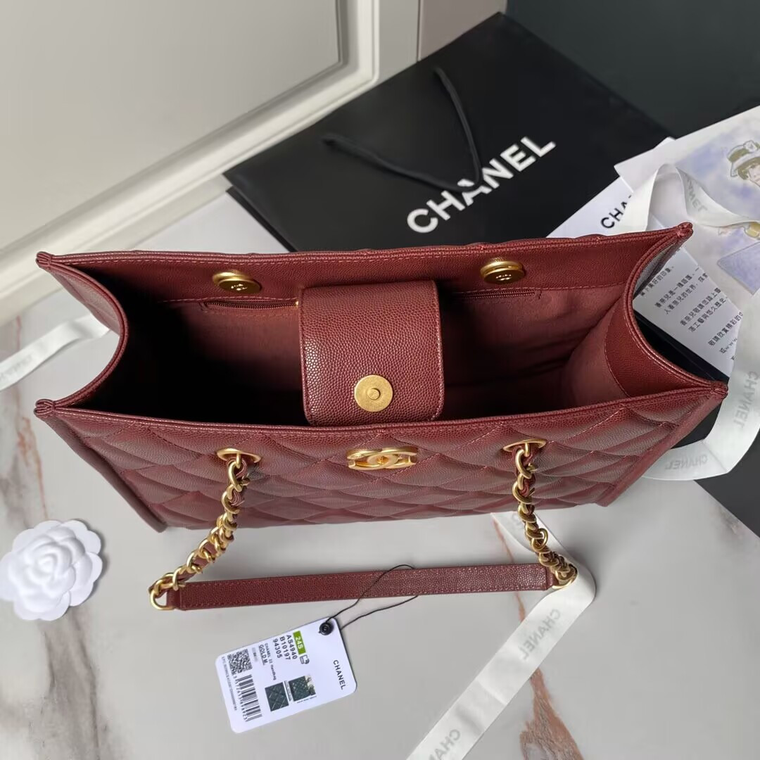 Ch**el Shopping Bag 24×30.5cm