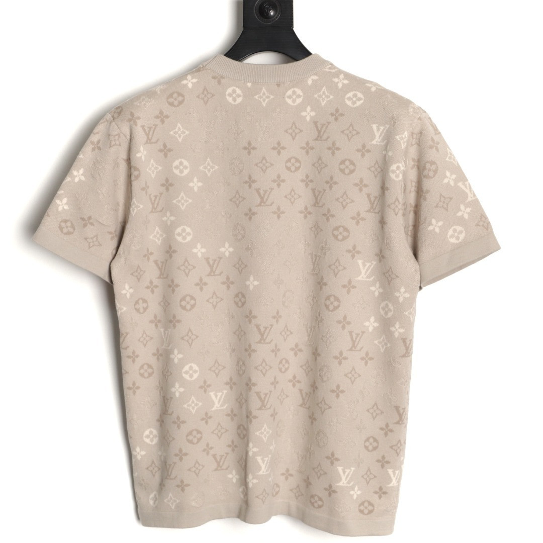 Louis Vuitton Knitting Short-sleeved T-shirt