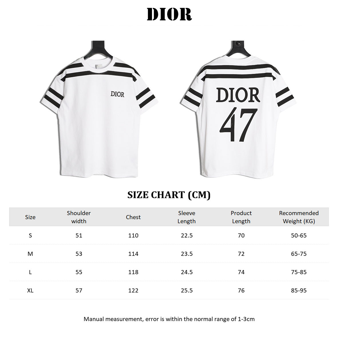 DIOR Short-sleeved T-shirt