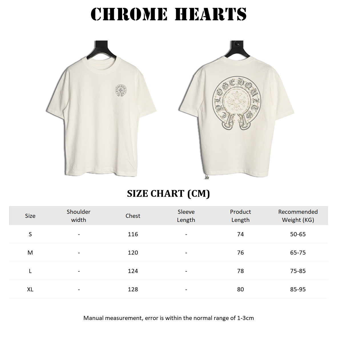 Chrome Hearts Short-sleeved T-shirt