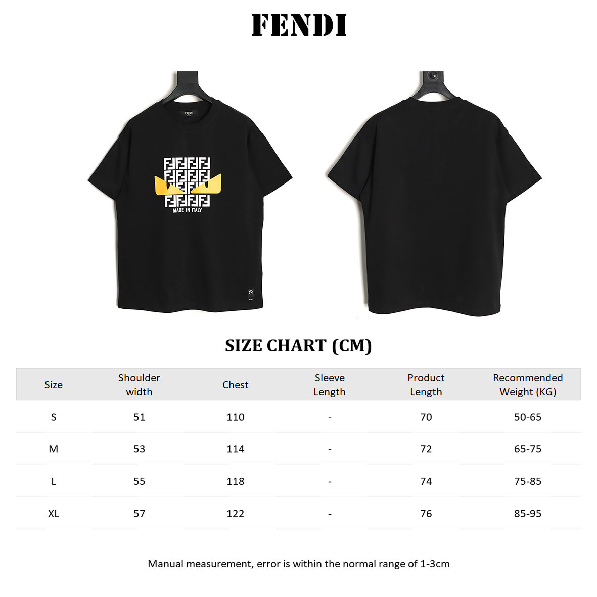 Fendi Short-sleeved T-shirt