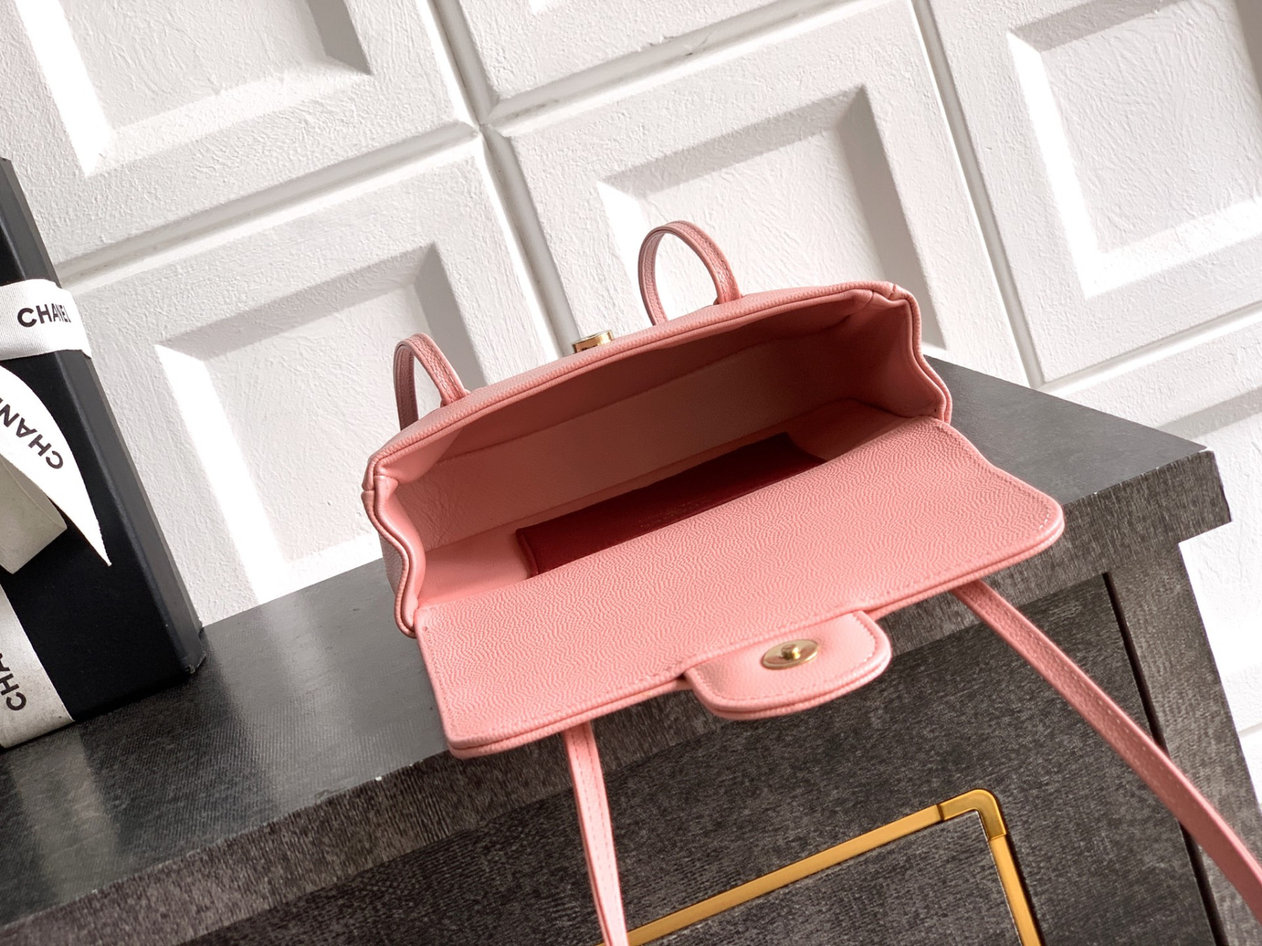 Ch**el flap bag 11.5x17x5cm