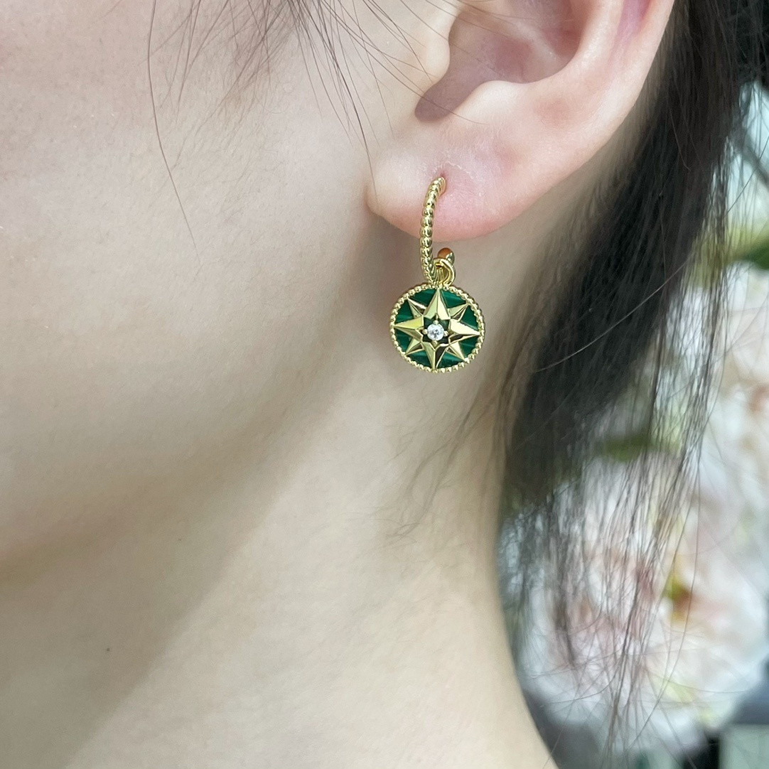 D10r Rose des Vents Earring