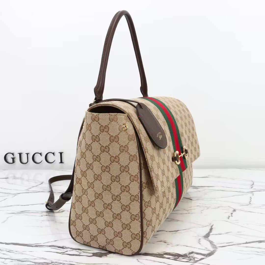 Gucci Paparazzo Large Top Handle Bag 37x29x13cm