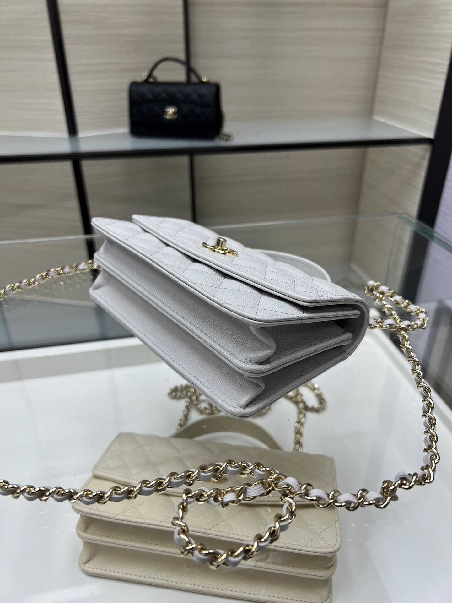 Ch**el mini coco handle bag ap4402 19x11x6cm