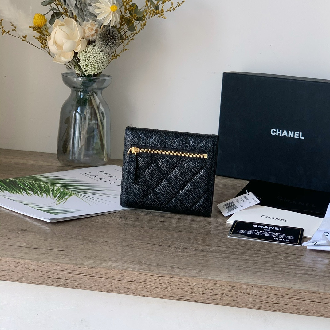 Ch**el wallet 10.5x11.5x3cm