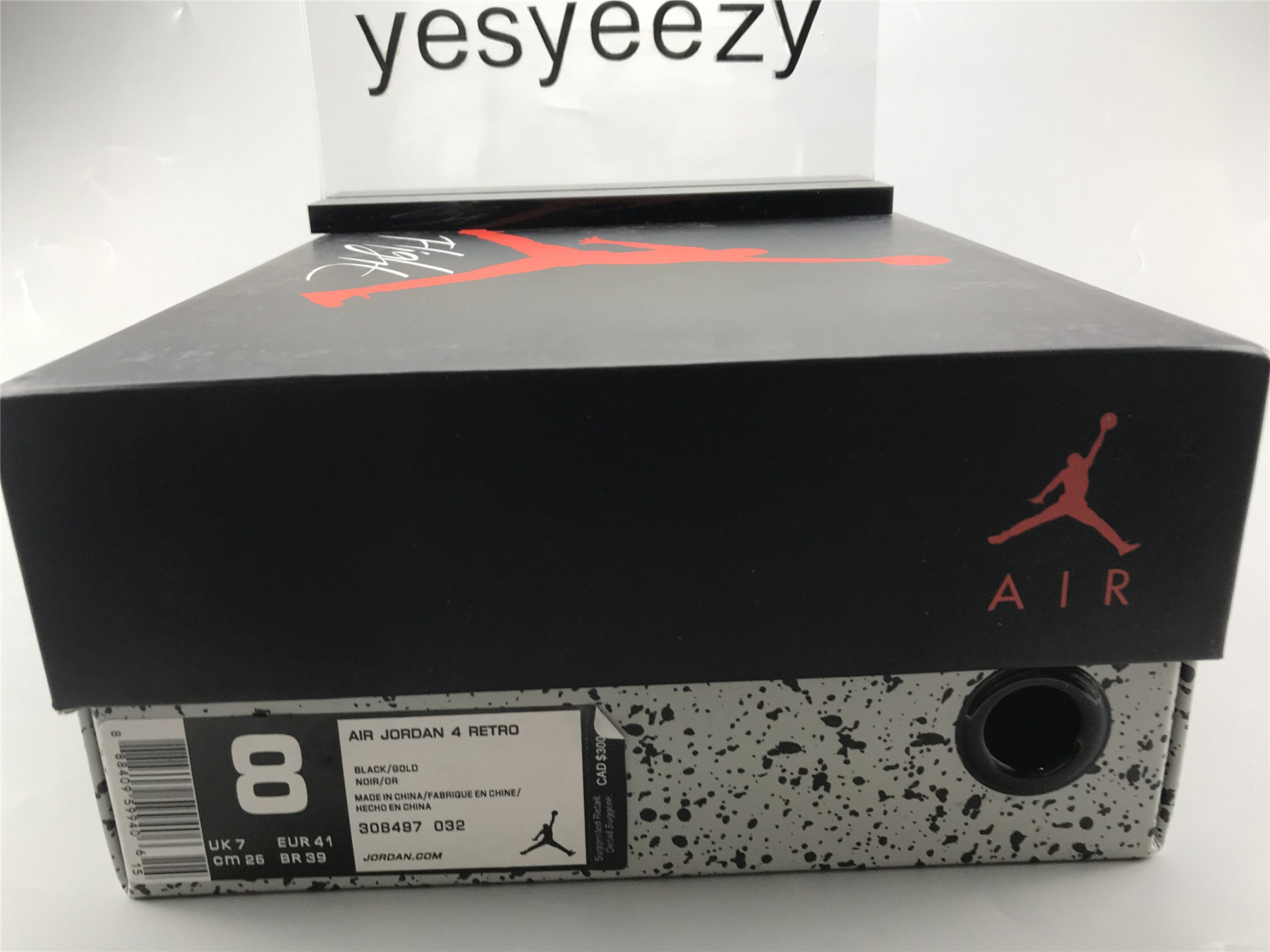 UA AIR JORDAN 4 RETRO "ROYALTY"