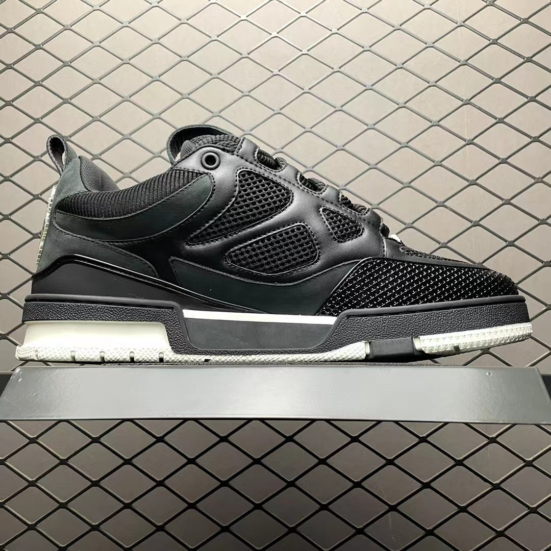 UA L0vis Vvtt0n LV Skate Sneaker Black White