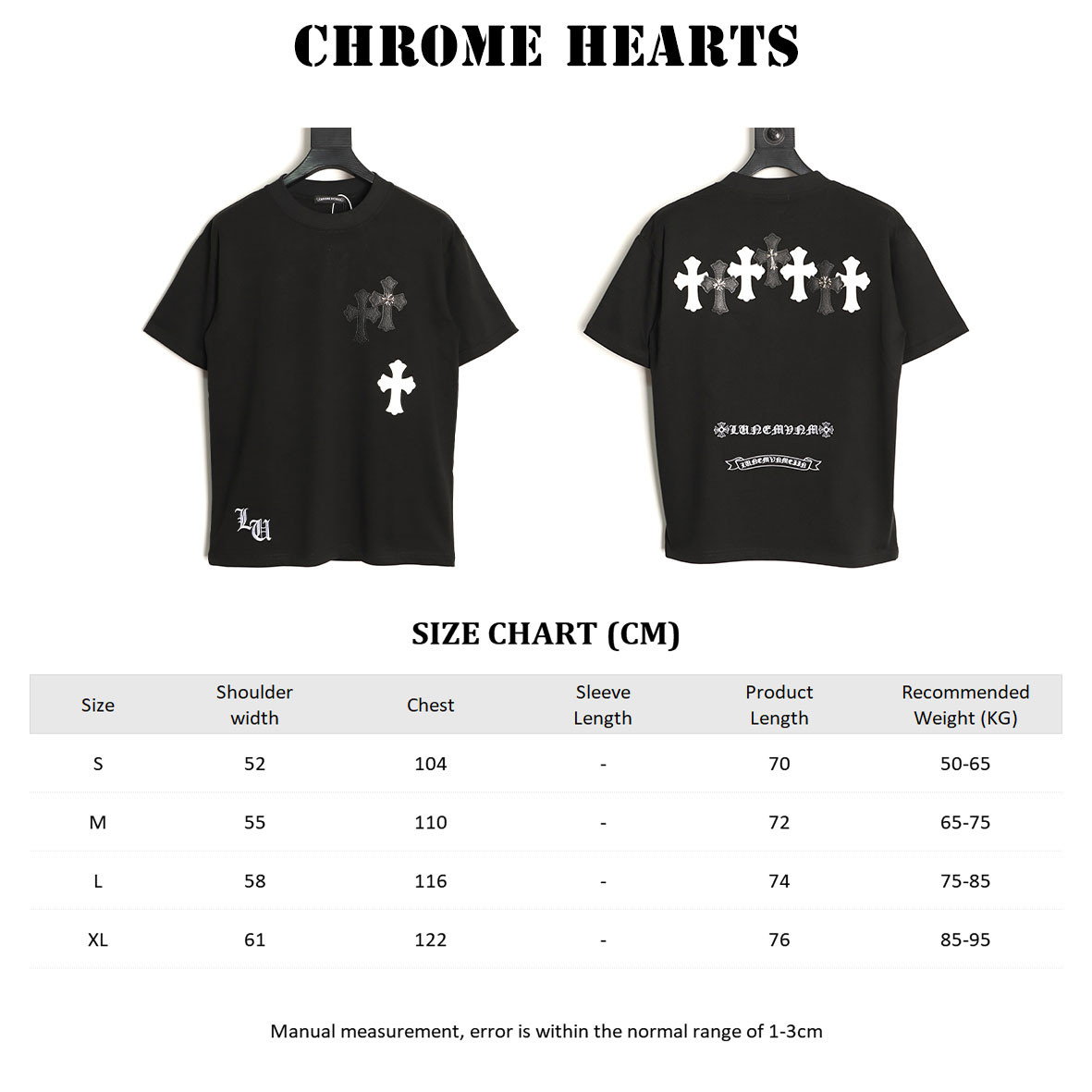 Chrome Hearts Short-sleeved T-shirt