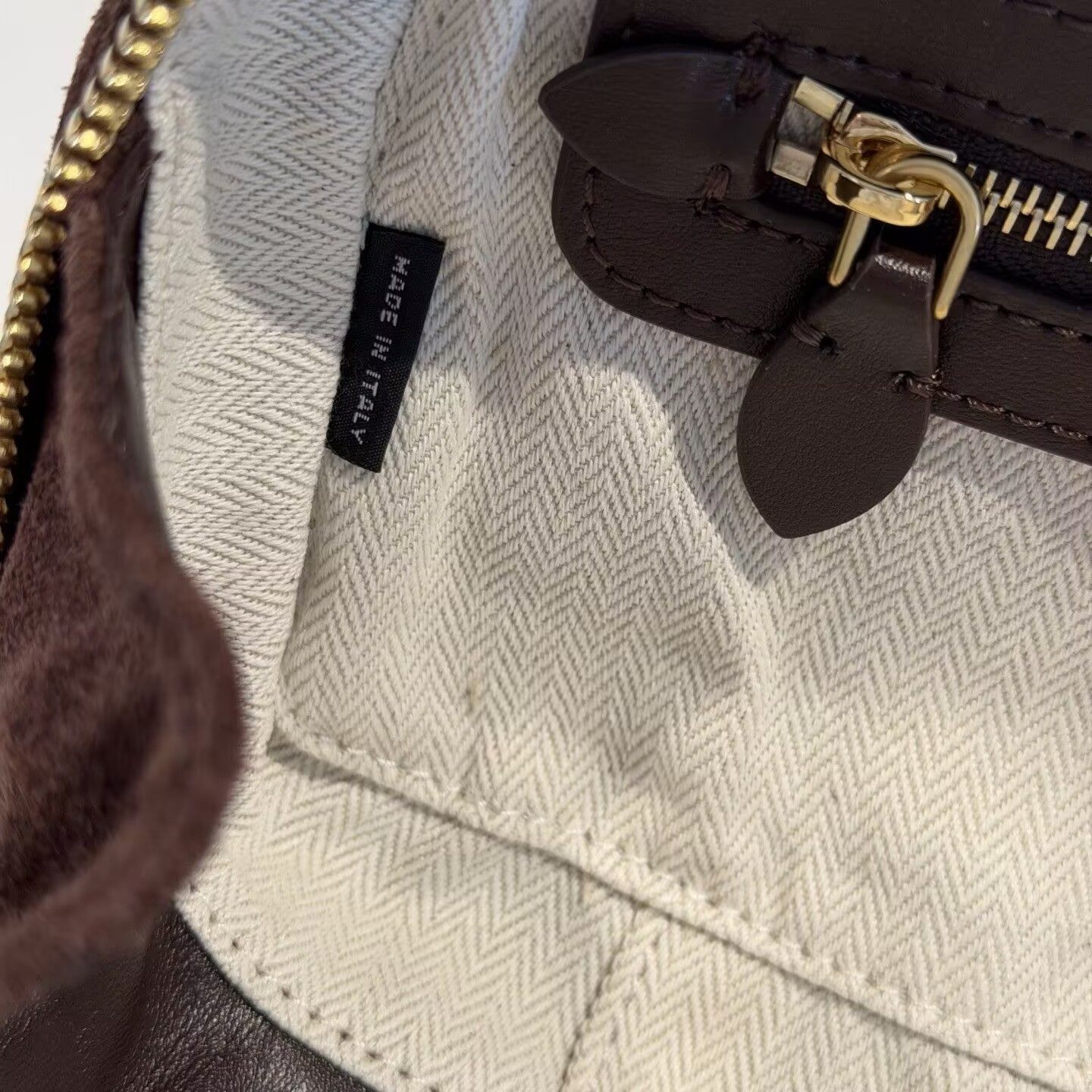 MIU MIU Arcadie Padded Suede Top-handle Bag 27x12x9cm