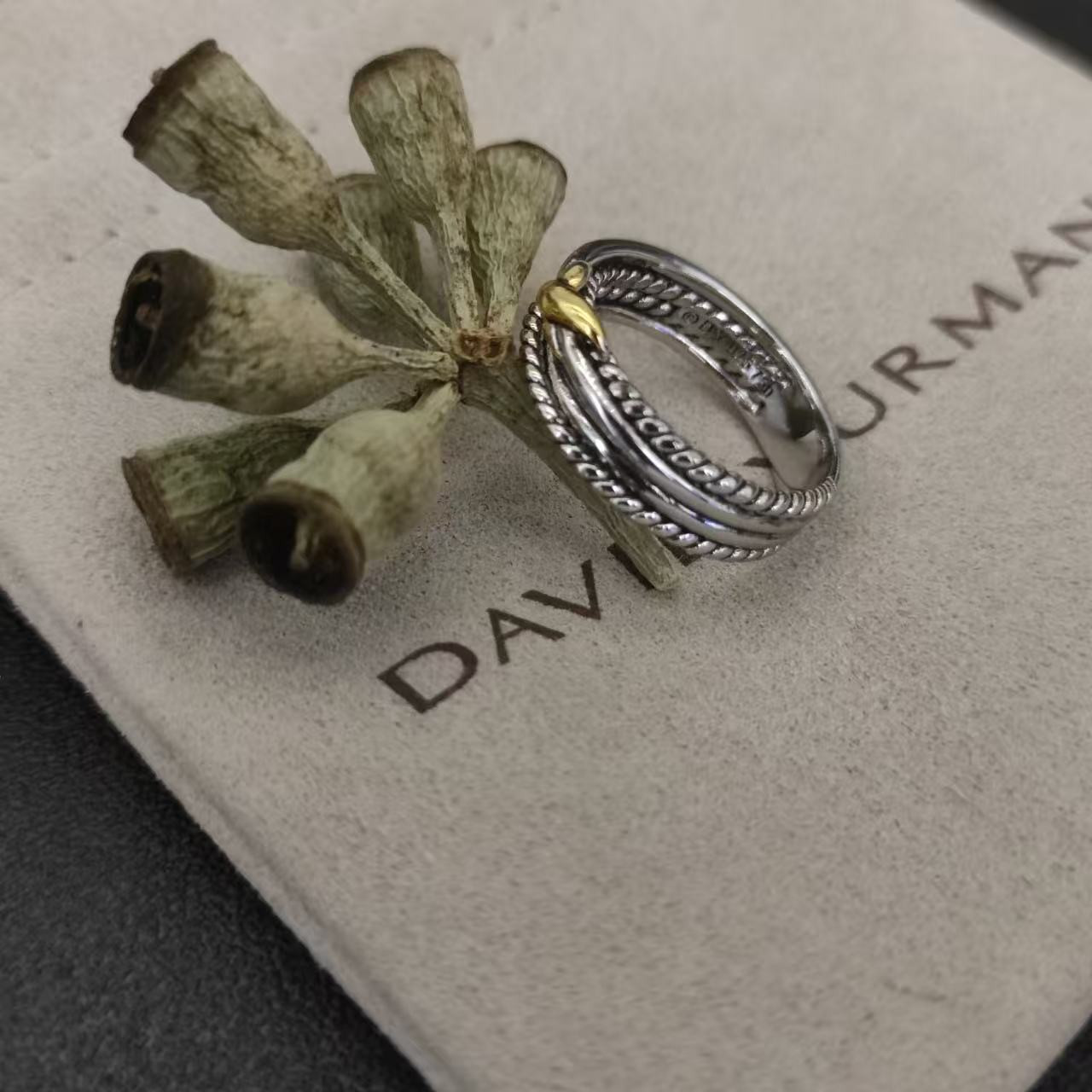 David Yurman X CROSSOVER BAND RING