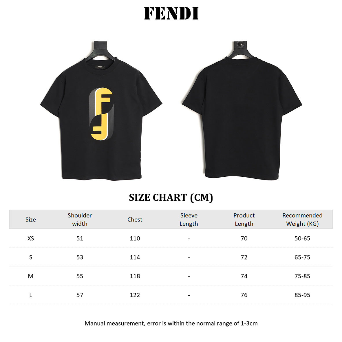 Fendi 26ss Short-sleeved T-shirt