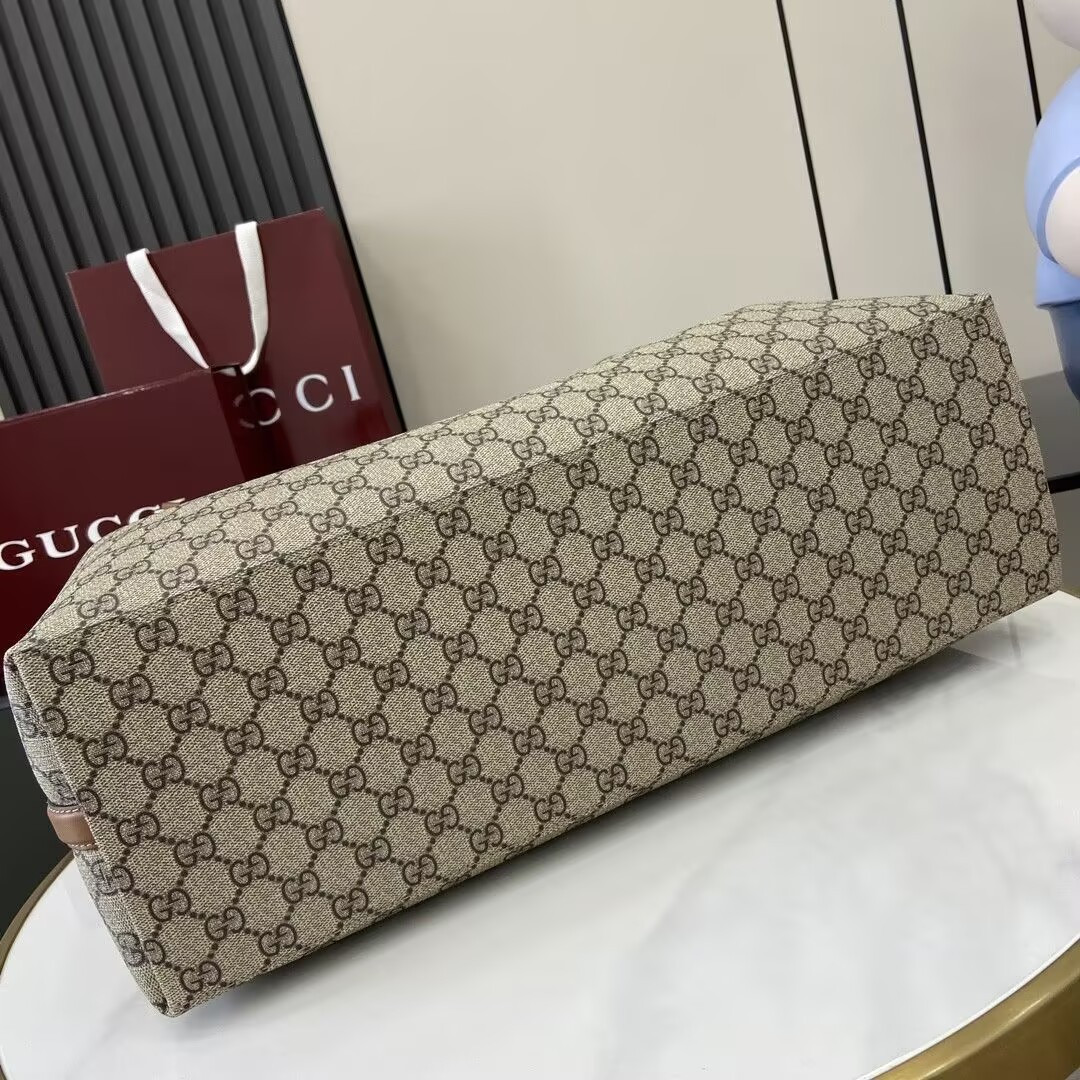 Gvc*1 GG Emblem Maxi Tote Bag 45.5x30x16cm (Without Original Box)