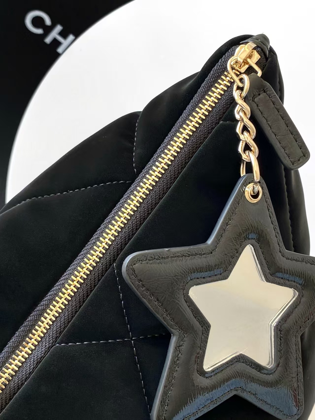 Ch**el Zipped Case 19.6x33x12cm