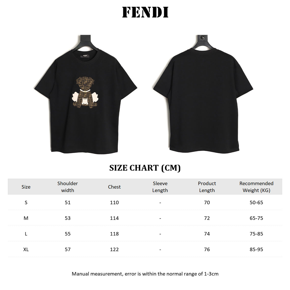 Fendi Short-sleeved T-shirt