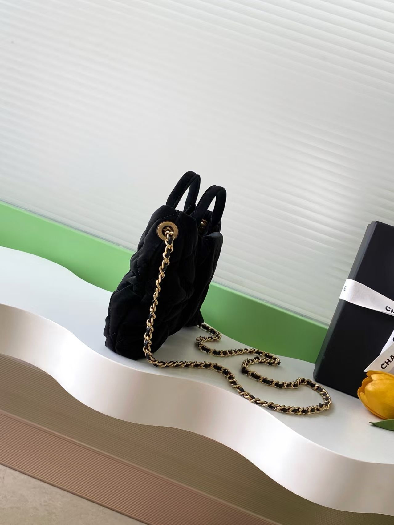 Ch**el Mini Bow Bag 18x26x5cm