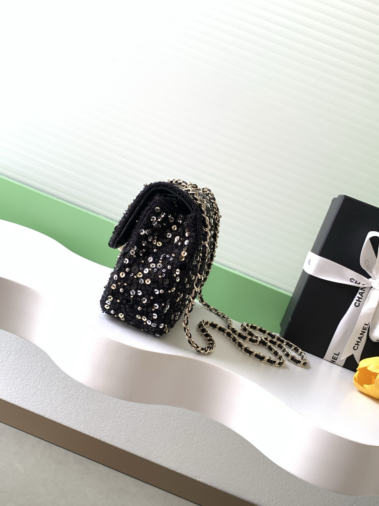 Ch**el Flap Bag 20x14x7cm