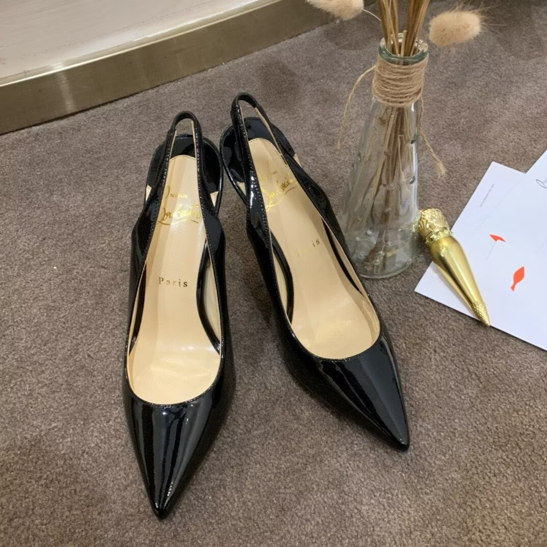 UA Christian Louboutin Kate Sling 100 mm Slingback Pumps(Customized, no exchange no return, about 15 days)