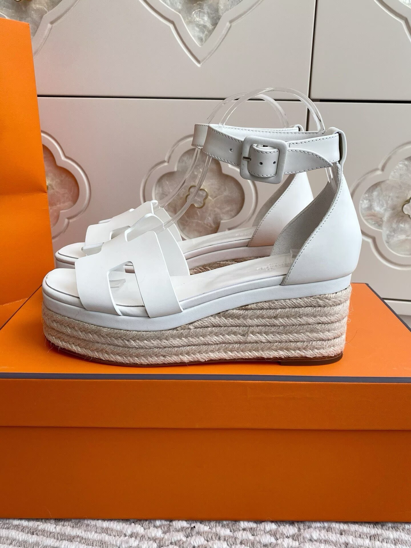 UA Hermès Elda Spanish Woven Shoes
