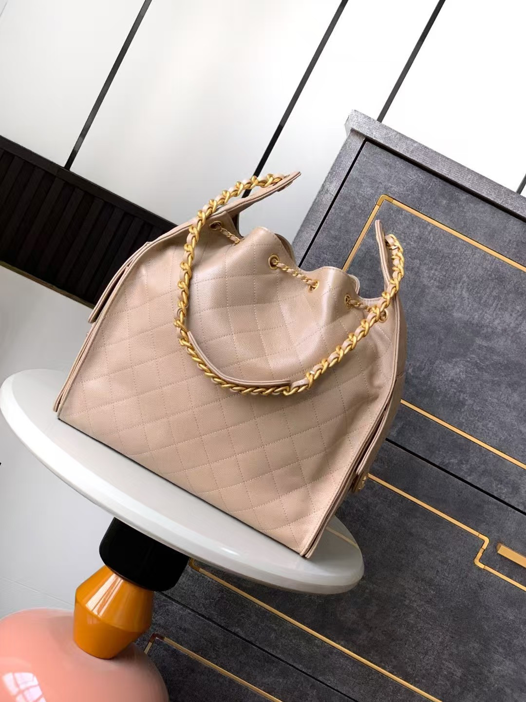 Ch**el 25C Bucket BAG 40x30x15cm