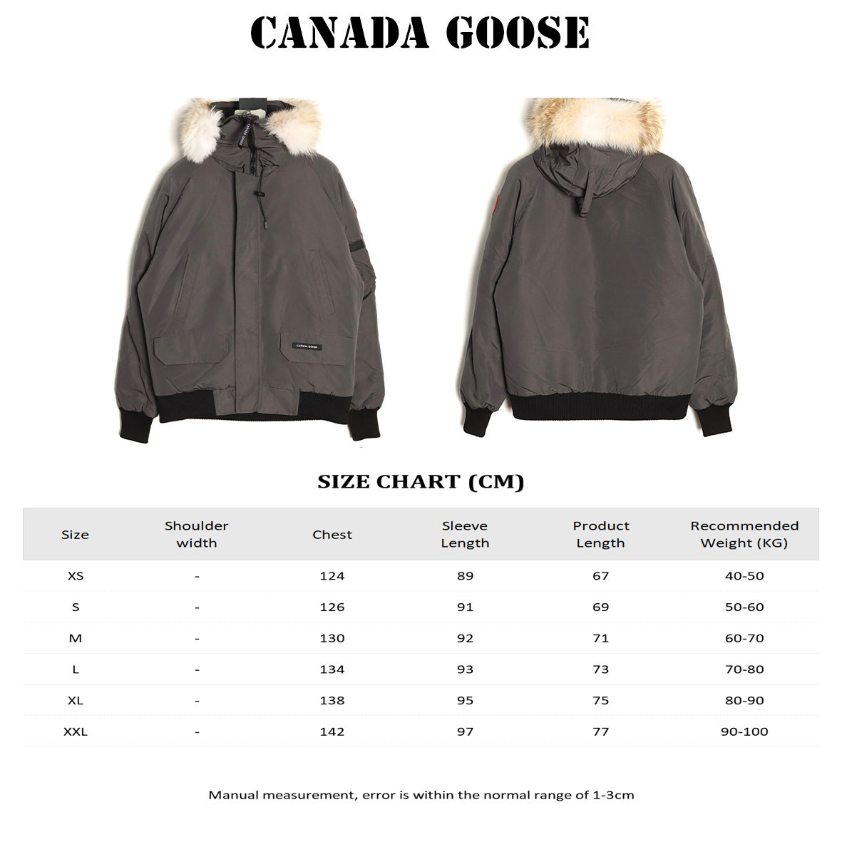 Can*a G00se Short Puffer jacket