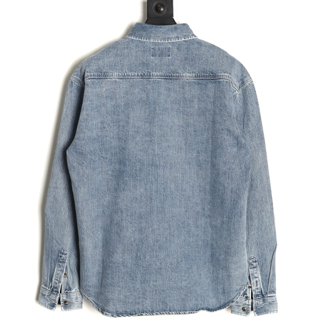Sa1nt Lau*nt 25ss Denim Shirt Coats