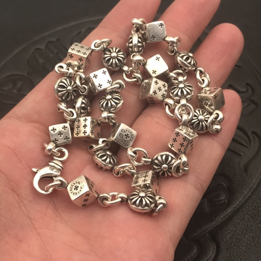 Ch*0me He**ts Dice Necklace