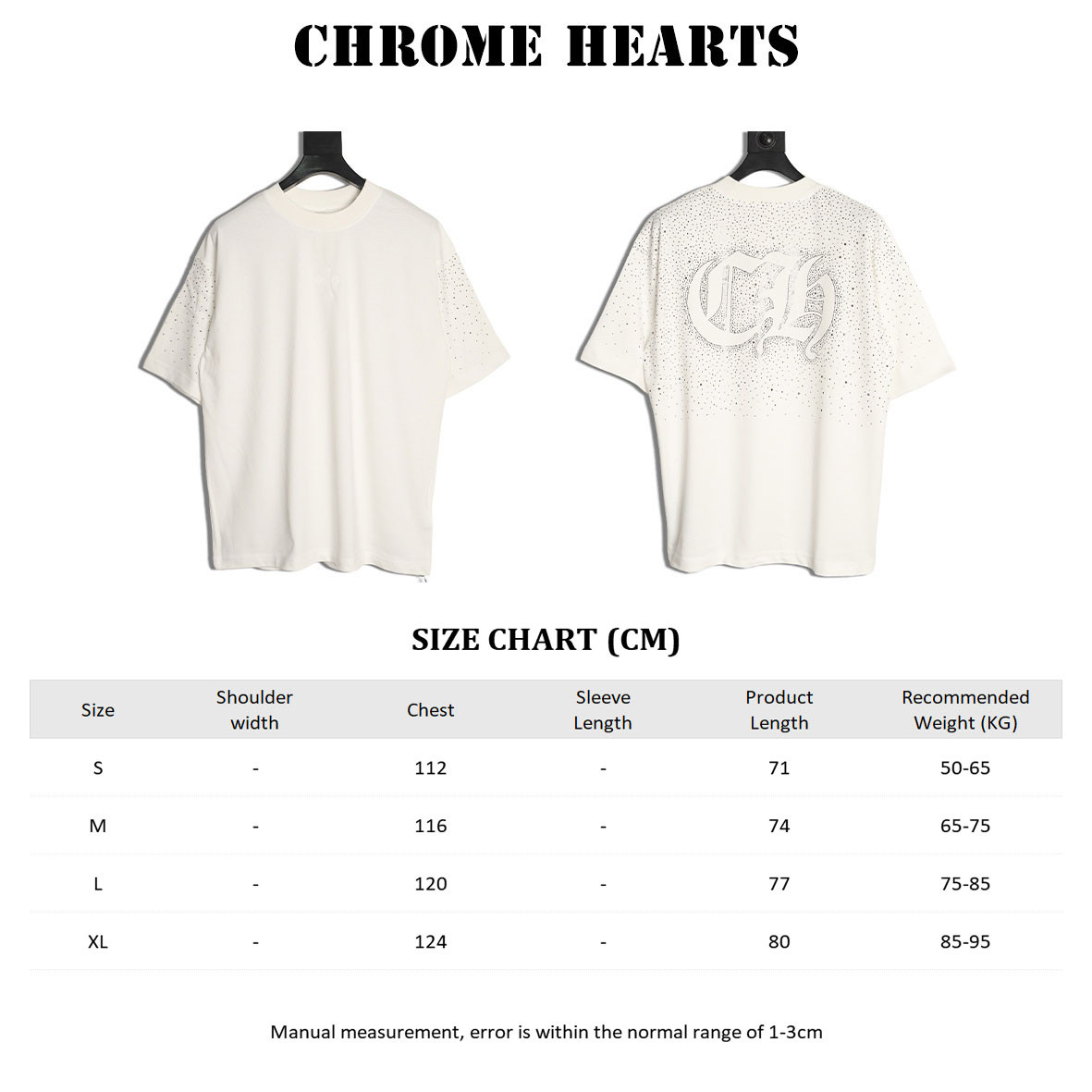 Chrome Hearts Short-sleeved T-shirt