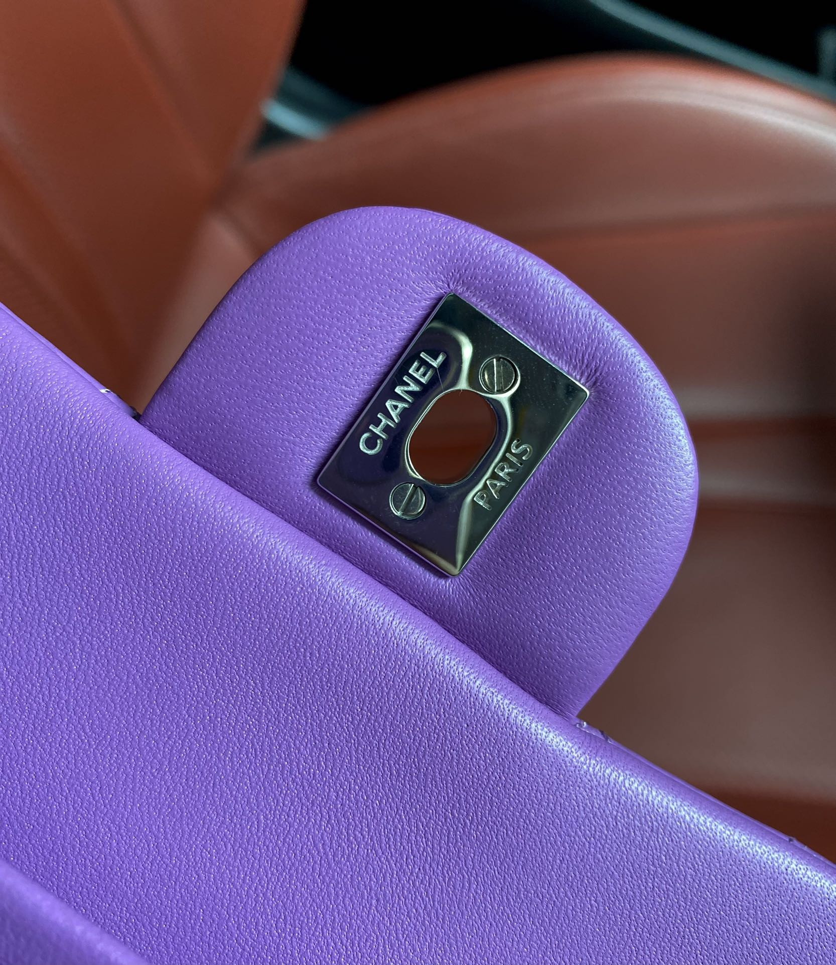 Ch**el Classic Flap Bag 15.5x25.5x6.5cm