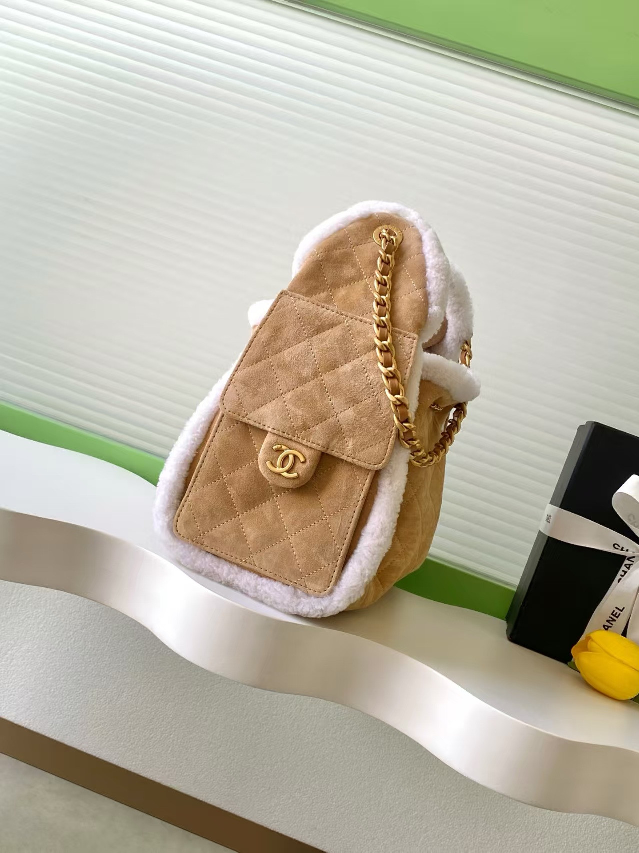 Ch**el 25C Bucket Bag 26x30x14cm