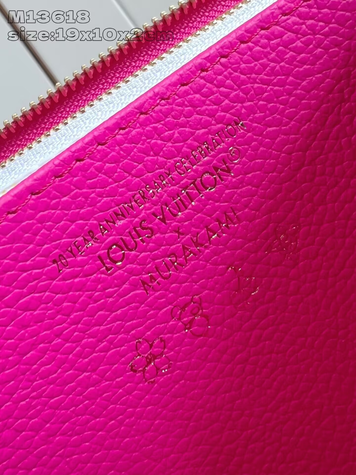 LV x TM Zippy Wallet M13618 19x10x2cm