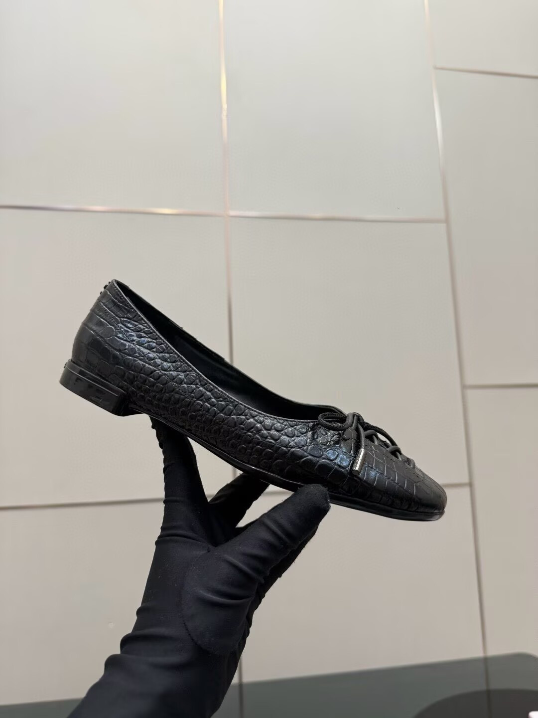 UA Jimmy Choo Scarlett Ballerina Flats