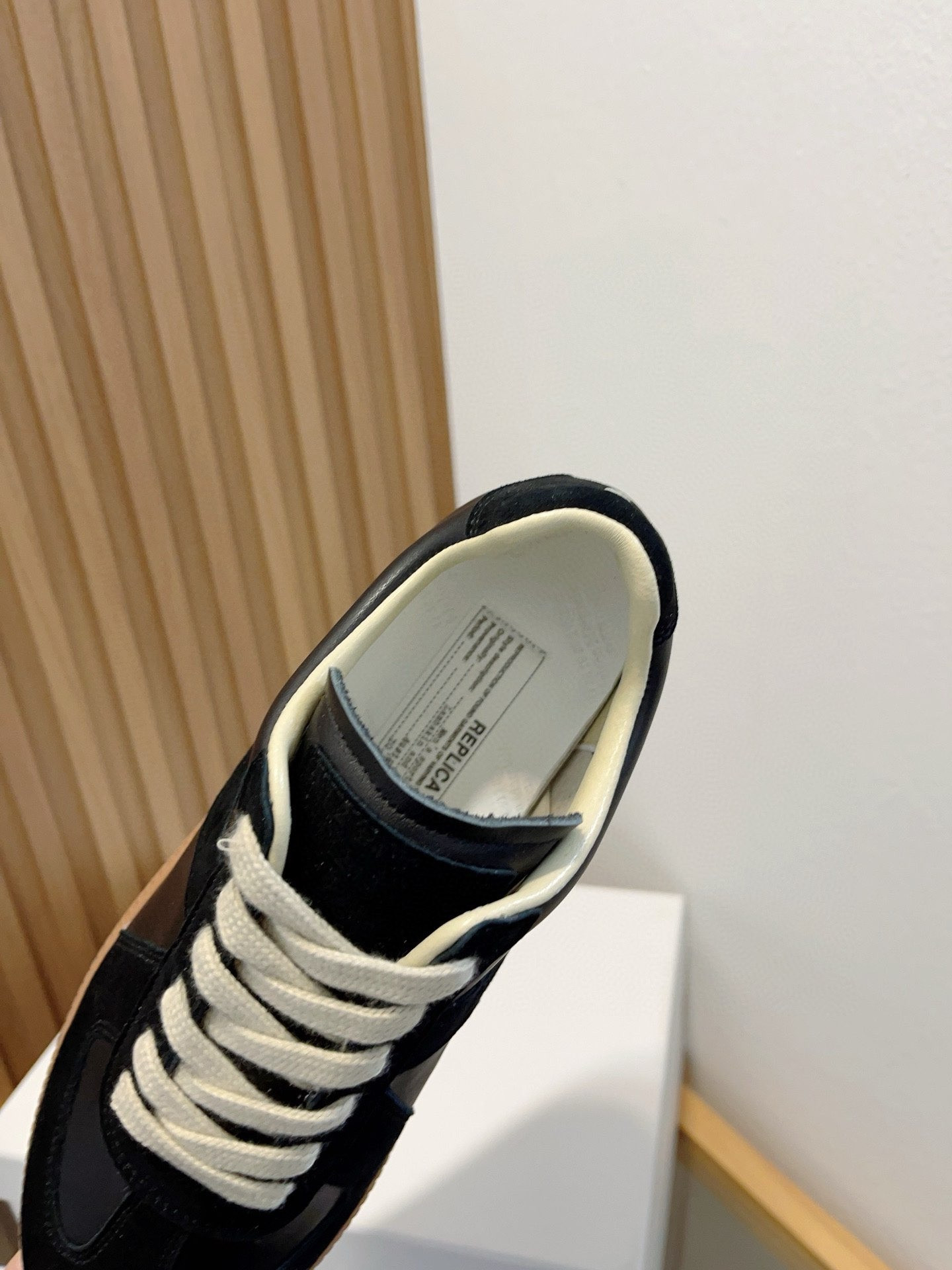 UA Maison Margiela MM6 Black Sneakers