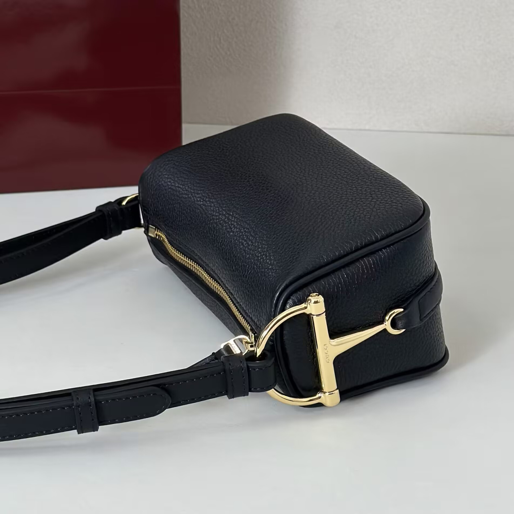 Gucci Half Horsebit Mini Bag 19.5x10x8cm